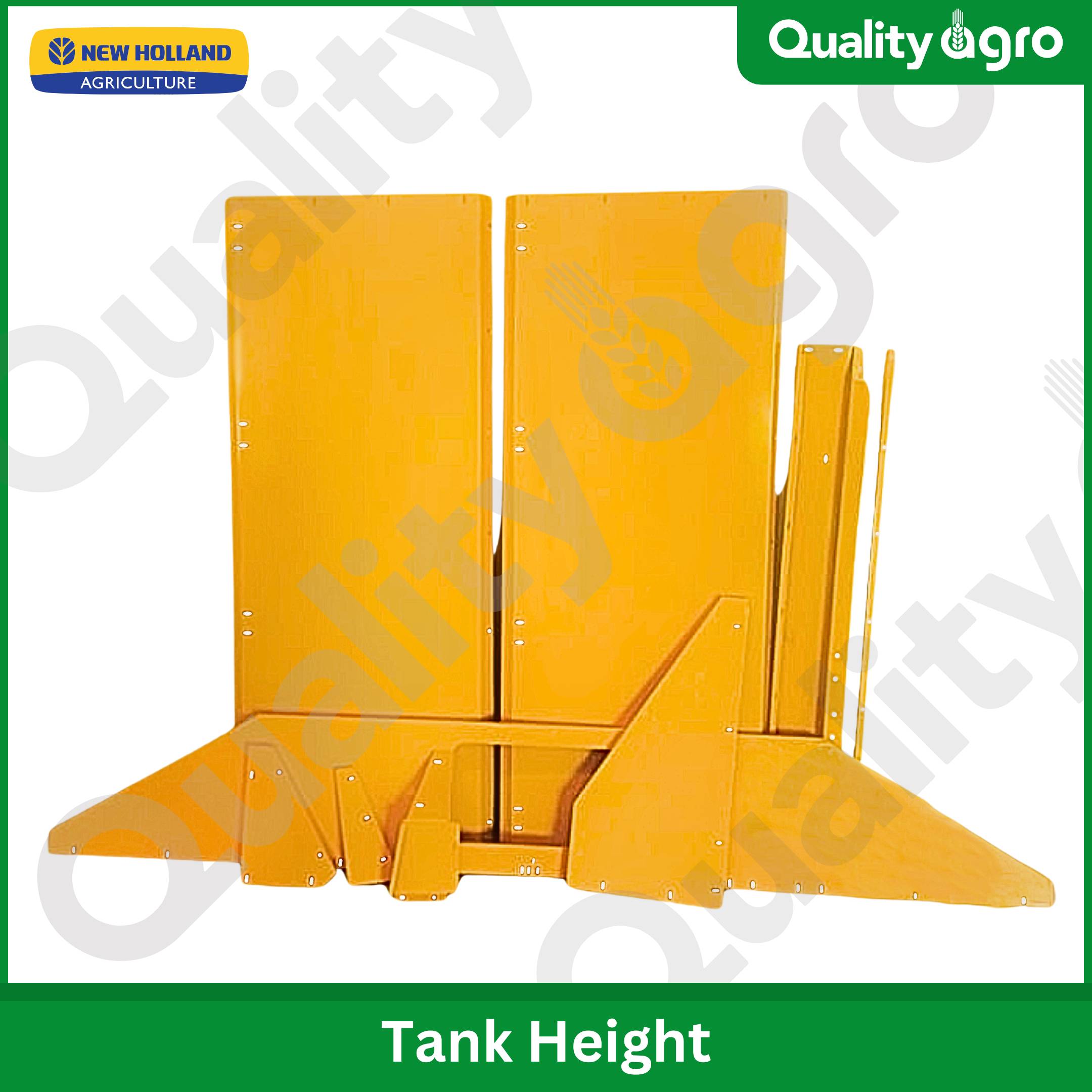 Skilled technicians assembling combine harvester parts